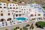 Hotel Epavlis: fotografie vybavení exteriérů a interiérů ubytování.