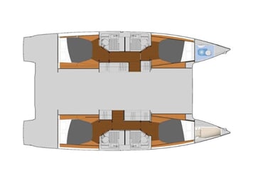 Katamarán Astréa 42 - Brand- new