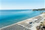 Pláž - letecký pohled, Villasimius, Sardinie