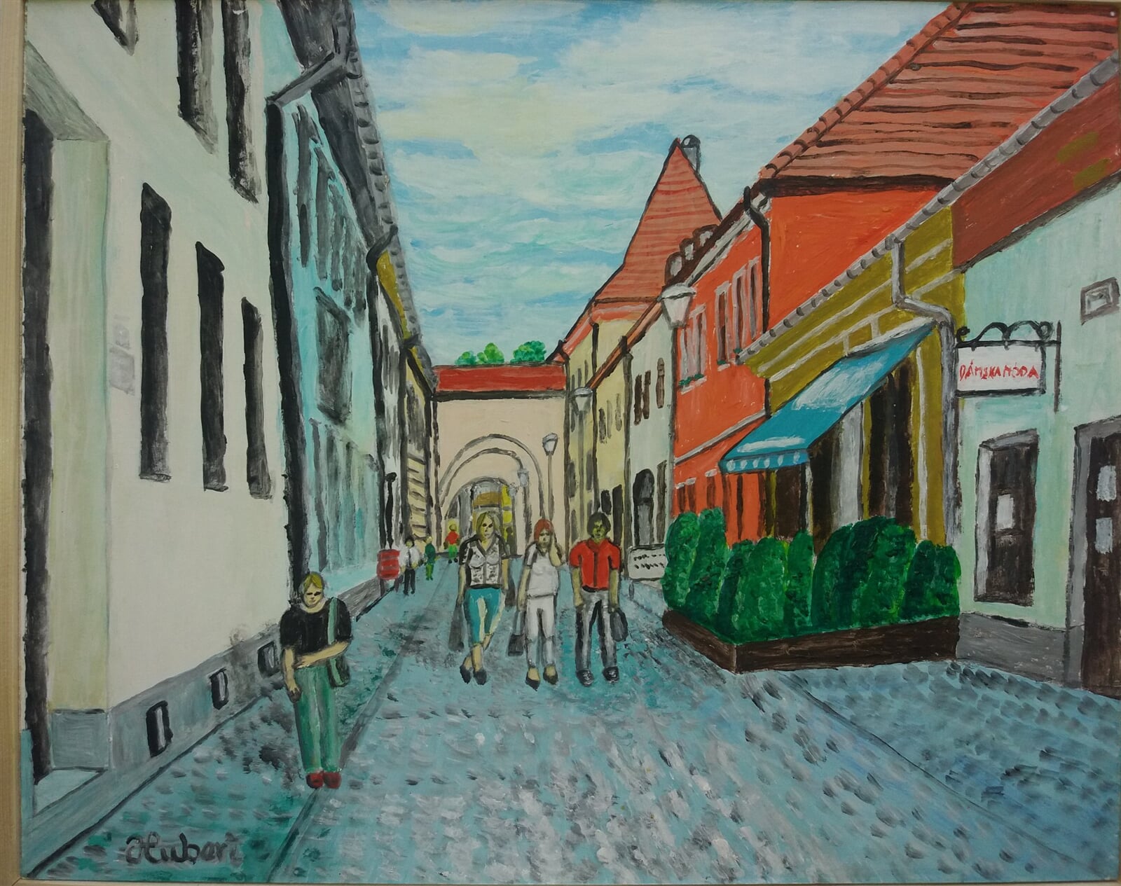 František Hubert: František Hubert, Slovensko