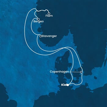 Trasa plavby CDI-KEL07049