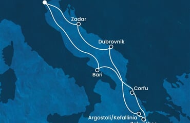 Costa Deliziosa - Itálie, Řecko, Chorvatsko (z Benátek)