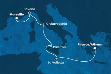 Costa Fortuna - Francie, Itálie, Malta, Řecko (z Marseille)
