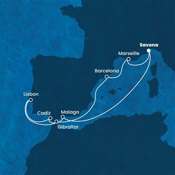 Trasa plavby CFO-SVN10A0Z