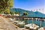 Promenáda v městečku Ascona u jezera Maggiore ve Švýcarsku - poznávací zájezd