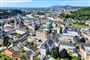Salzburg z pevnosti Hohensalzburg