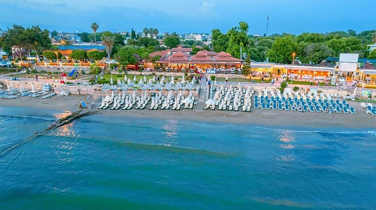 Hotel Özlem Garden: fotografie vybavení exteriérů a interiérů ubytování.
