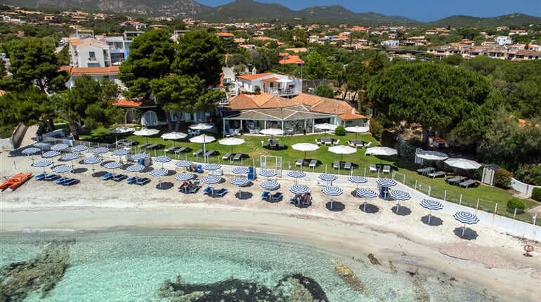 Pláž, Pittulongu, Sardinie