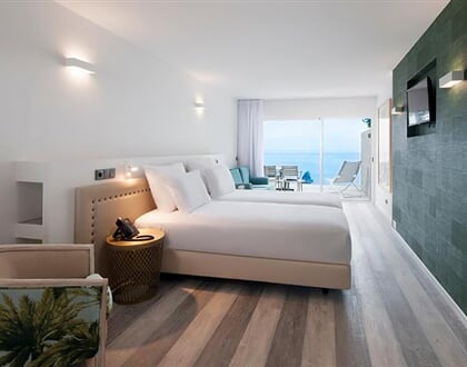 Aparthotel Alto Lido: fotografie vybavení exteriérů a interiérů ubytování.