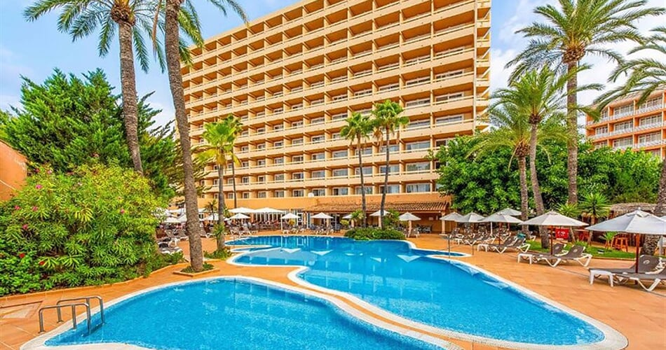 Hotel Valentin Reina Paguera: fotografie vybavení exteriérů a interiérů ubytování.