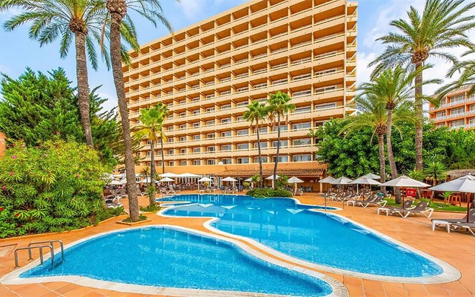 Hotel Valentin Reina Paguera: fotografie vybavení exteriérů a interiérů ubytování.