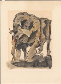 Herakles a býk