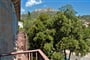Výhled z 2. patra hotelu, Santa Maria Navarrese, Sardinie