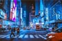noční Time Square - New York - USA