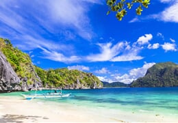 Filipíny - rýžové terasy i exotické pláže ostrova Palawan