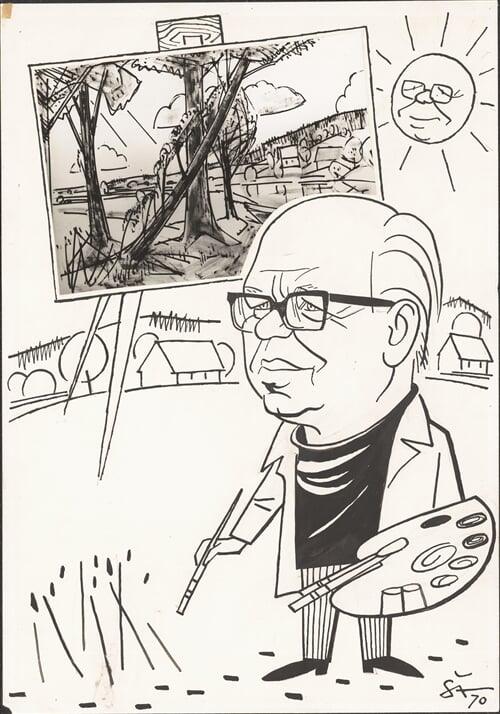 Národní umělec Jaroslav Grus