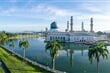 plovoucí mešita v Kota Kinabalu city - Sabah - Borneo