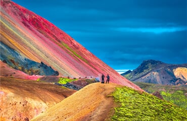 Island s lehkou turistikou - chatka