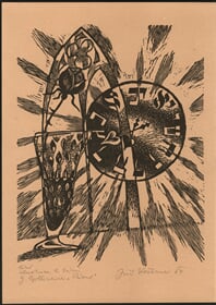 Ilustrace k básni G. Apollinaira 