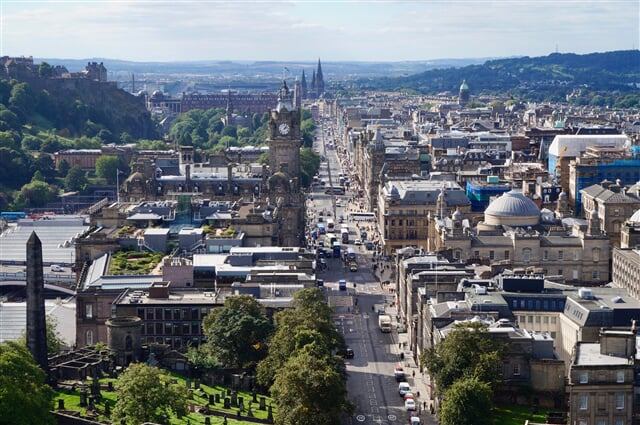 Hlavní město Skotska, Edinburgh