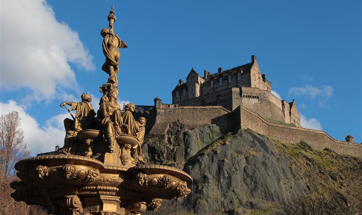 Edinburgh Castle, nebo-li Edinburský hrad