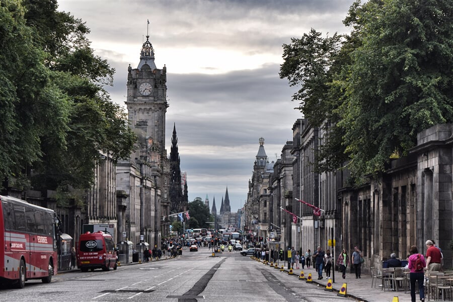 Edinburgh, Skotsko