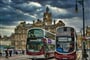 Edinburgh, double-decker bus