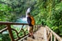 Modrý vodopád - NP Tenorio - Kostarika
