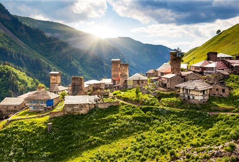 Pohodový týden - Gruzie - proslulá Svanetie obklopená Kavkazem