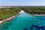 Albamaris hotel - pláž Soline - Biograd na Moru - 101 CK Zemek - Chorvatsko
