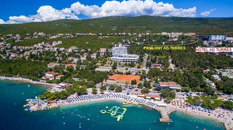 Ad Turres Holiday Resort (pavilony) - Crikvenica - 101 CK Zemek - Chorvatsko