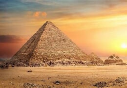 NIL A PYRAMIDY EGYPTA