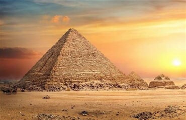 NIL A PYRAMIDY EGYPTA
