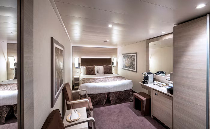 er msc yacht club interior suite yin exp desk