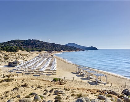 Pláž, Chia, Sardinie
