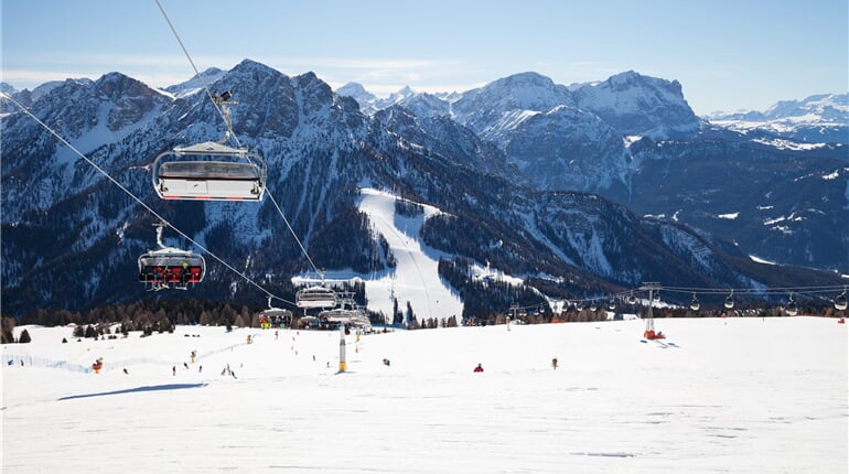 lyžařské středisko Kronplatz