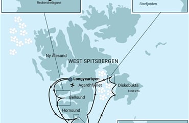 East Spitsbergen, Home of the Polar Bear - Summer Solstice (m/v Hondius)