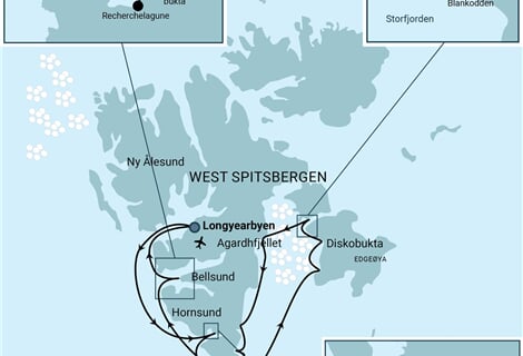 East Spitsbergen, Home of the Polar Bear - Summer Solstice (m/v Hondius)