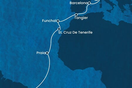 Costa Pacifica - Francie, Itálie, Španělsko, Maroko, Portugalsko, ... (z Marseille)