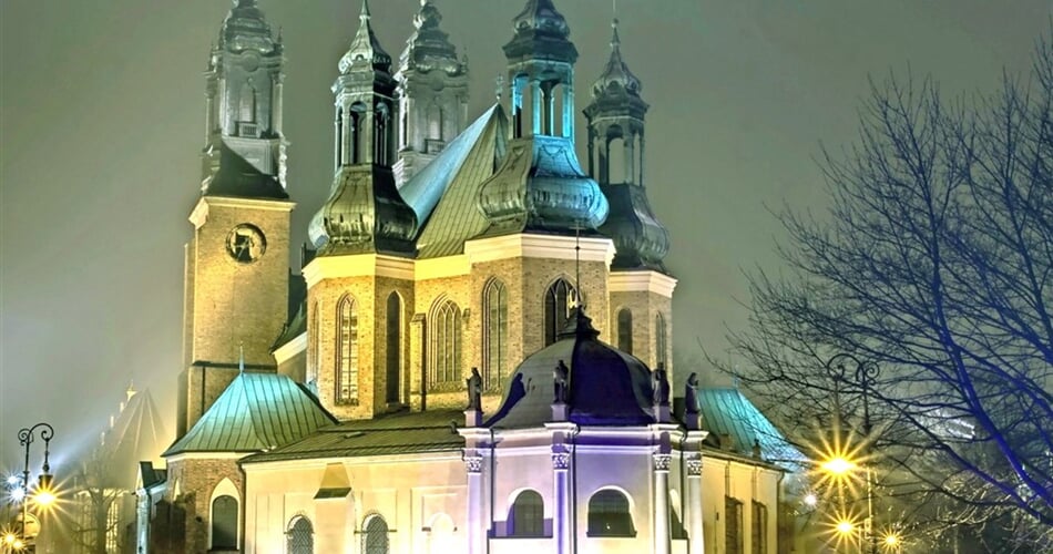 Polsko - Poznaň - katedrála sv. Petra a Pavla