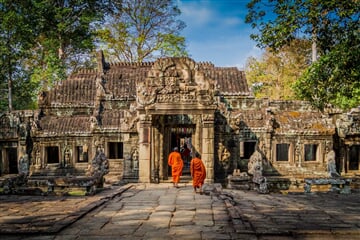 Tajuplný Angkor Wat s odpočinkem na plážích v Thajsku