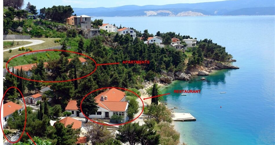 Mala Luka apartmány - Mala Luka - 101 CK Zemek - Chorvatsko