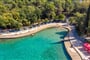Malin hotel - pláž HALUDOVO, 1,5 km od hotelu Malin - Malinska (ostrov Krk) - 101 CK Zemek - Chorvatsko