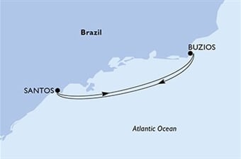 MSC Seaview - Brazílie (Santos)