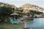 Soukromá zátoka, Baja Sardinia, Sardinie