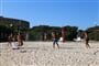 Plážový volejbal, Stintino, Sardinie