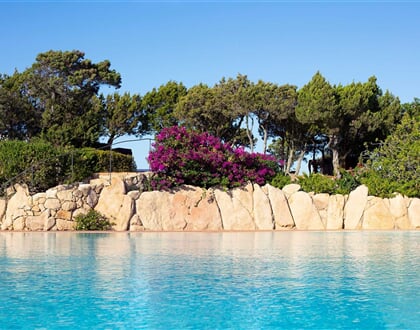 Bazén, Porto Cervo, Sardinie
