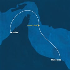 Costa Smeralda - Arabské emiráty, Omán (z Dubaje)