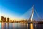 Nizozemsko - Rotterdam, most Erasmus