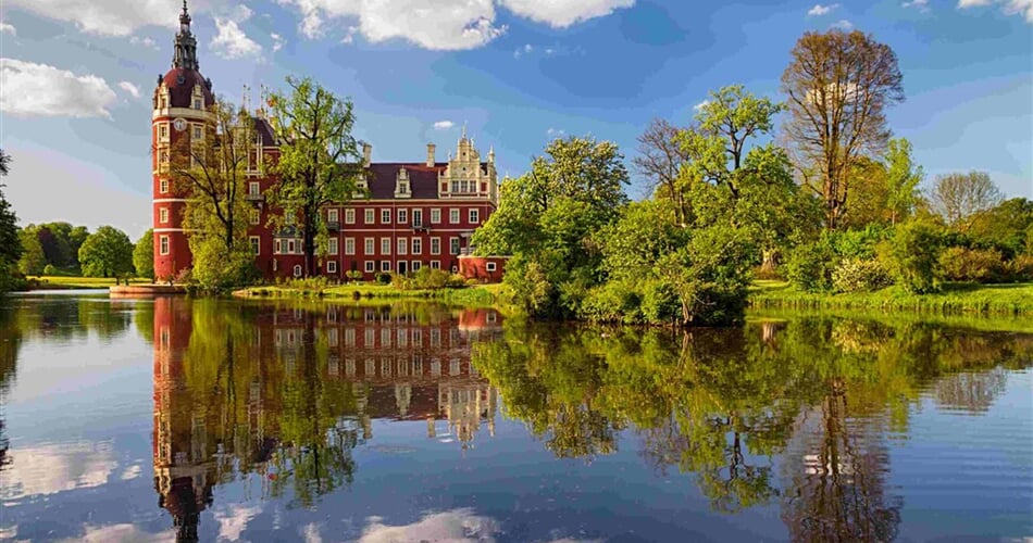 Německo - Bad Muskau, zámecký park